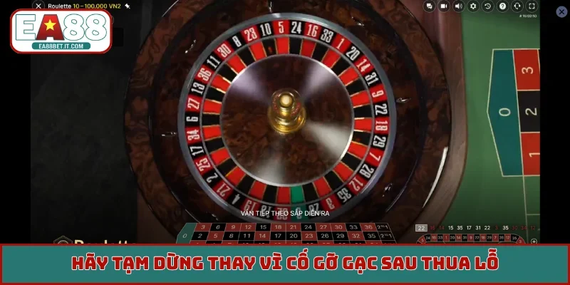 Hãy tạm dừng thay vì cố gỡ gạc sau thua lỗ