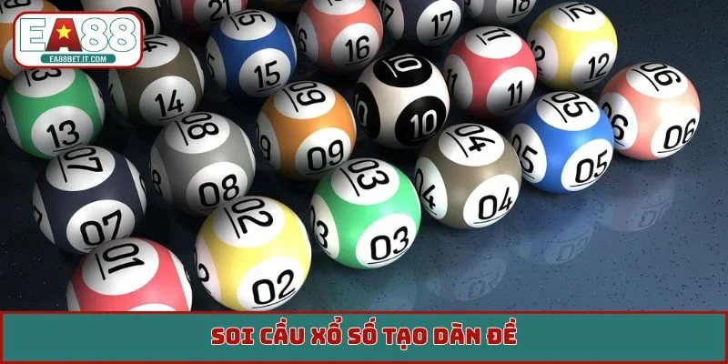 Soi cầu xổ số tạo dàn đề